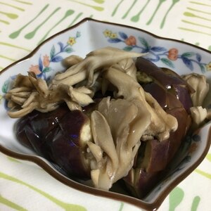 茄子と舞茸のみぞれ餡かけ